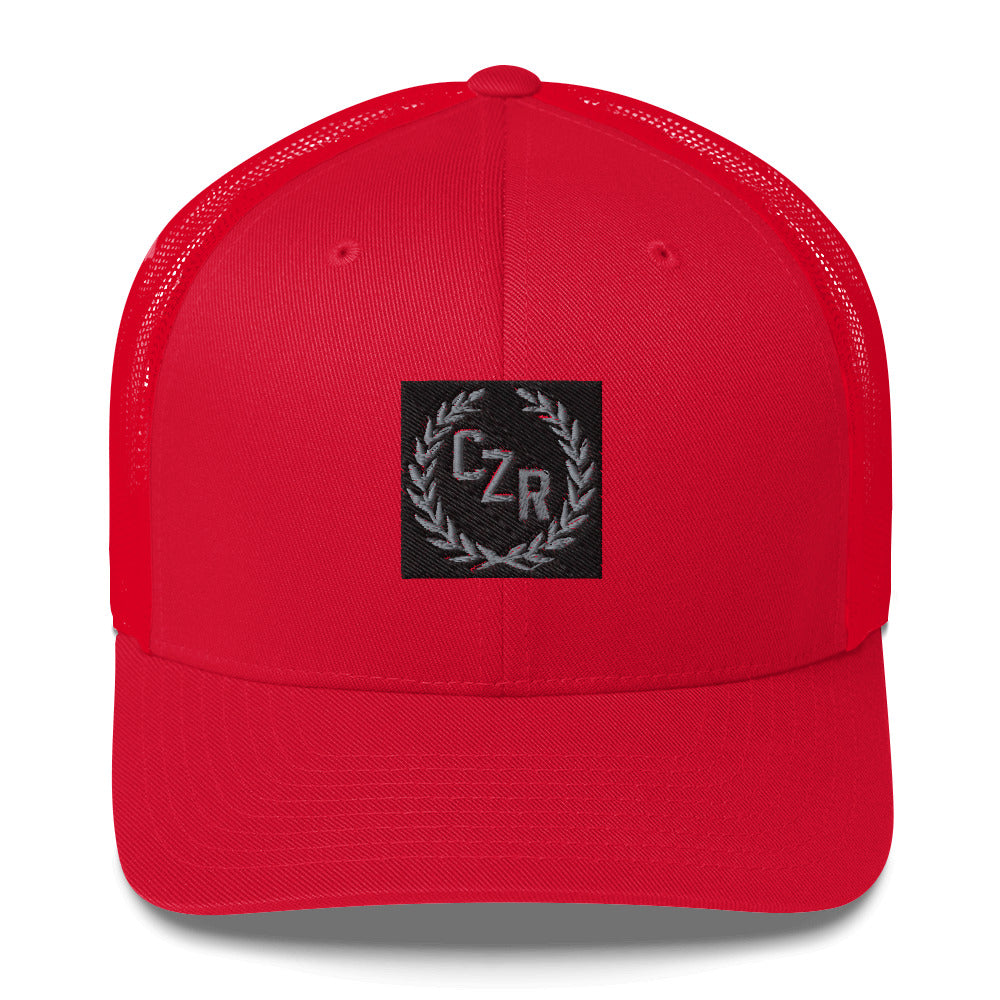CZR RECORDS APPAREL - OG 6-Panel Structured Trucker Cap