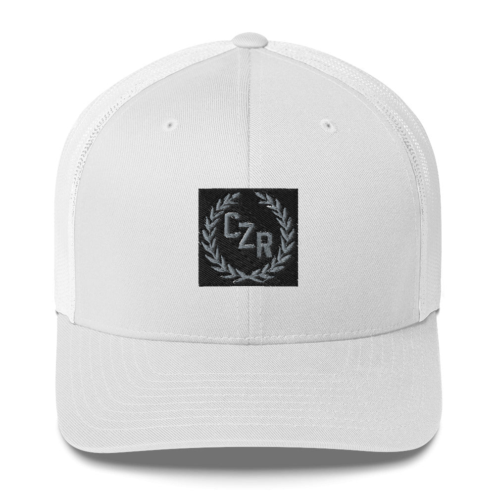 CZR RECORDS APPAREL - OG 6-Panel Structured Trucker Cap