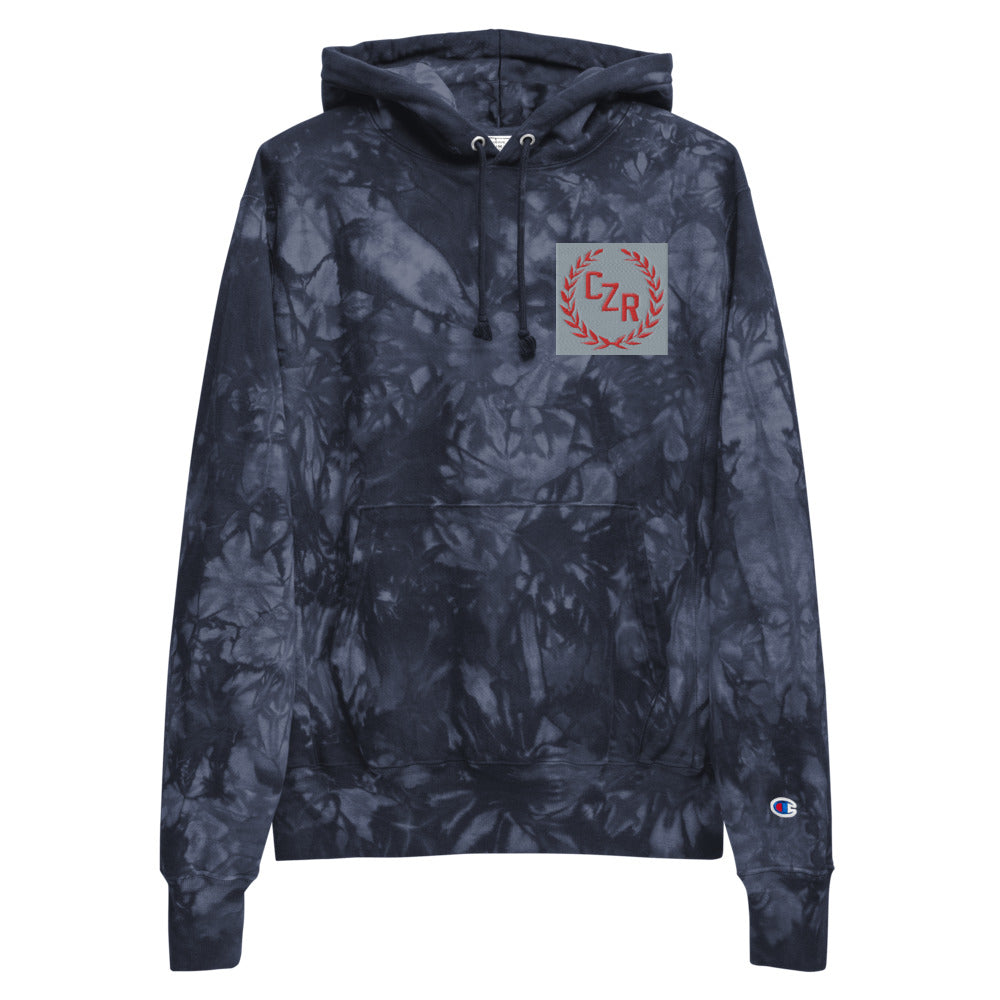 CZR RECORDS APPAREL - Champion Men's Tie-Dye Hoodie