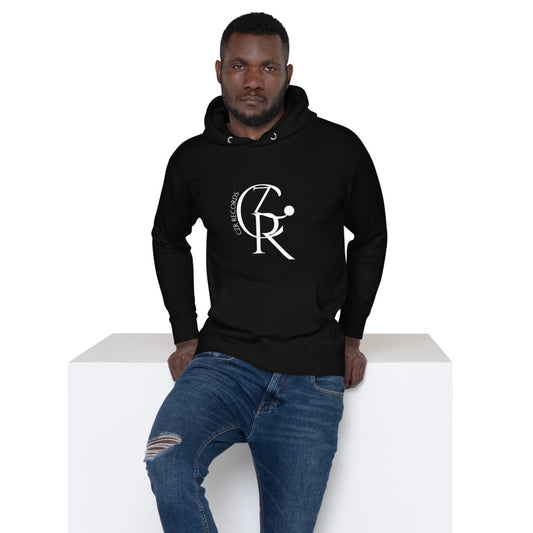 CZR RECORDS Apparel - Classic Mens Noon A.M. White Font Hoodie