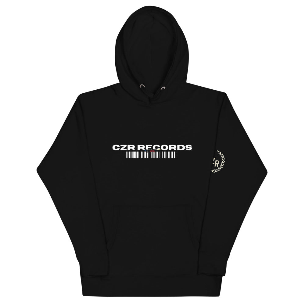 CZR RECORDS Apparel - Classic Men's Barcode Hoodie