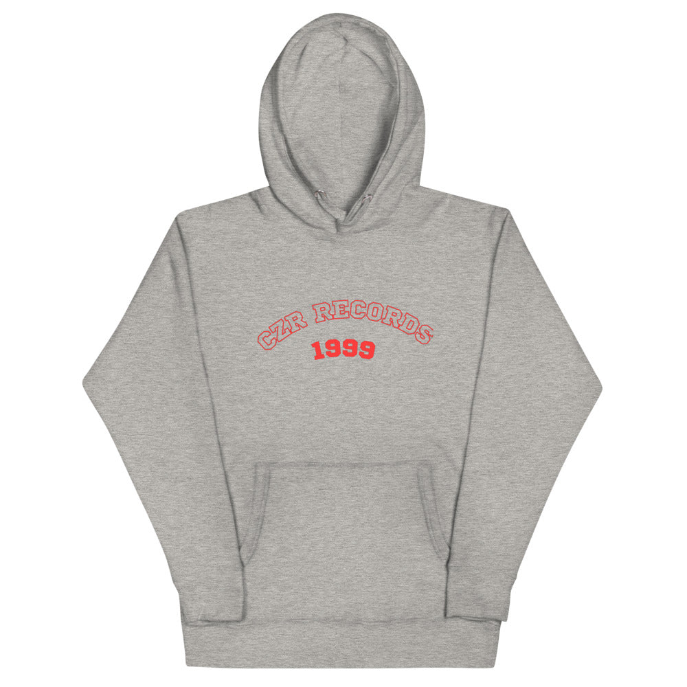 CZR RECORDS Apparel - 1999 Red Font Hoodie