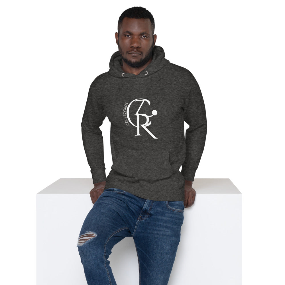CZR RECORDS Apparel - Classic Mens Noon A.M. White Font Hoodie
