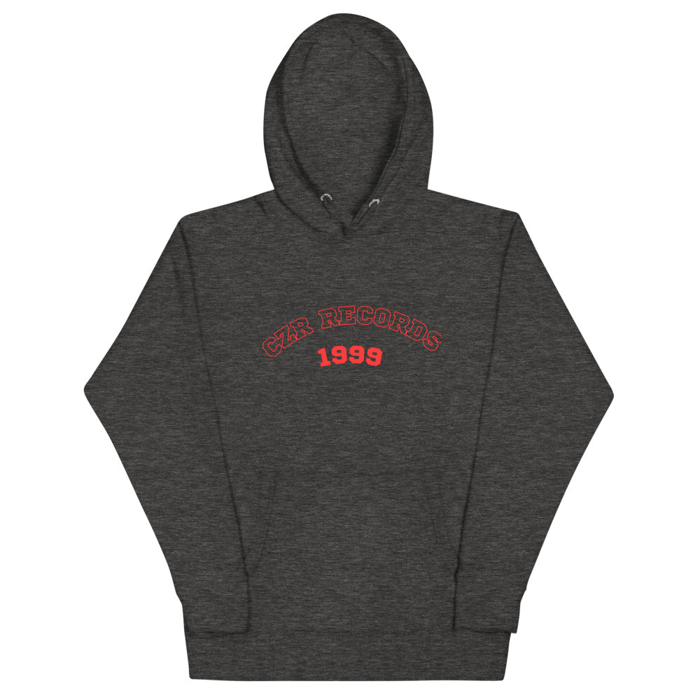 CZR RECORDS Apparel - 1999 Red Font Hoodie