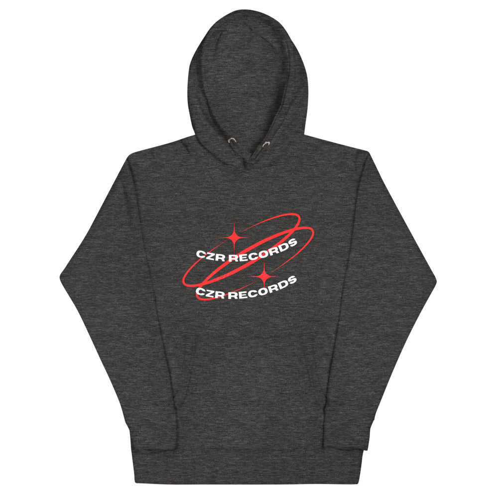 CZR RECORDS Apparel Streetwear Twilight Red Hoodie Classic Cotton Sweaters Menswear Tops