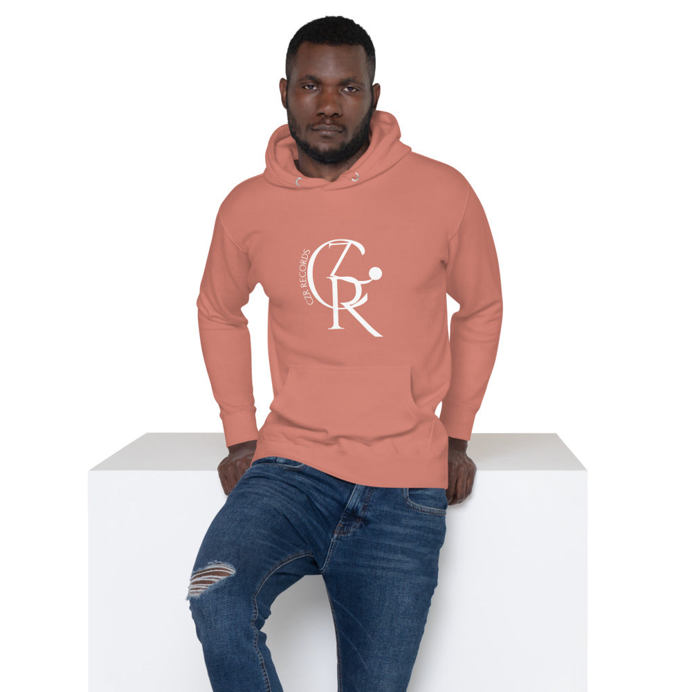 CZR RECORDS Apparel - Classic Mens Noon A.M. White Font Hoodie