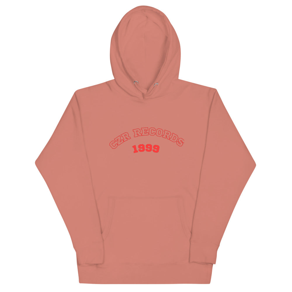 CZR RECORDS Apparel - 1999 Red Font Hoodie