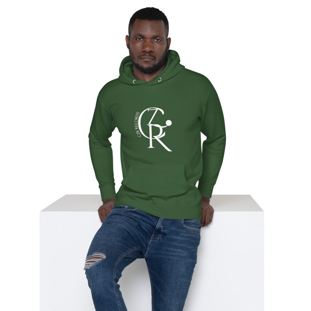 CZR RECORDS Apparel - Classic Mens Noon A.M. White Font Hoodie