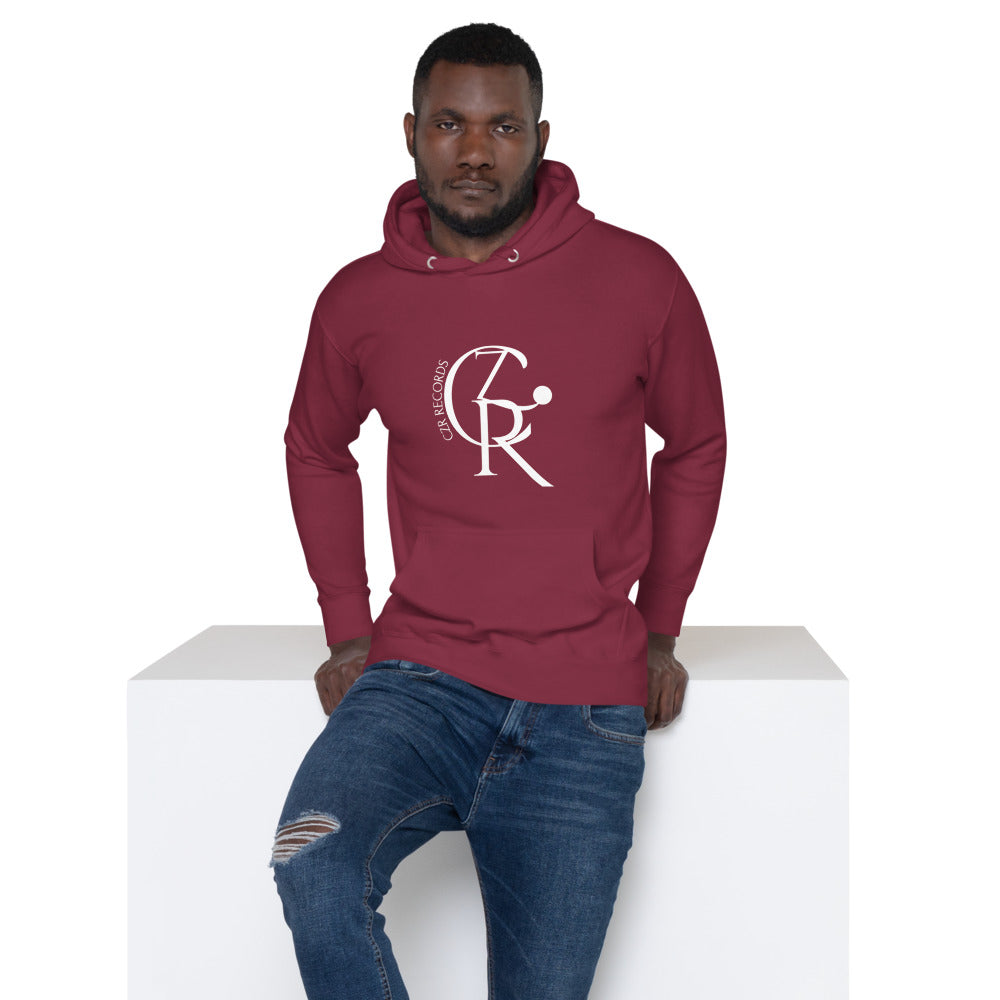 CZR RECORDS Apparel - Classic Mens Noon A.M. White Font Hoodie