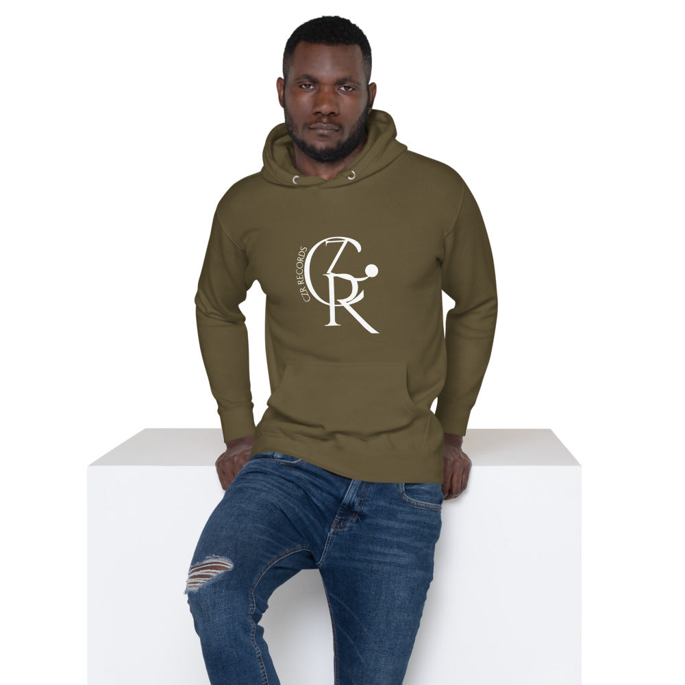 CZR RECORDS Apparel - Classic Mens Noon A.M. White Font Hoodie