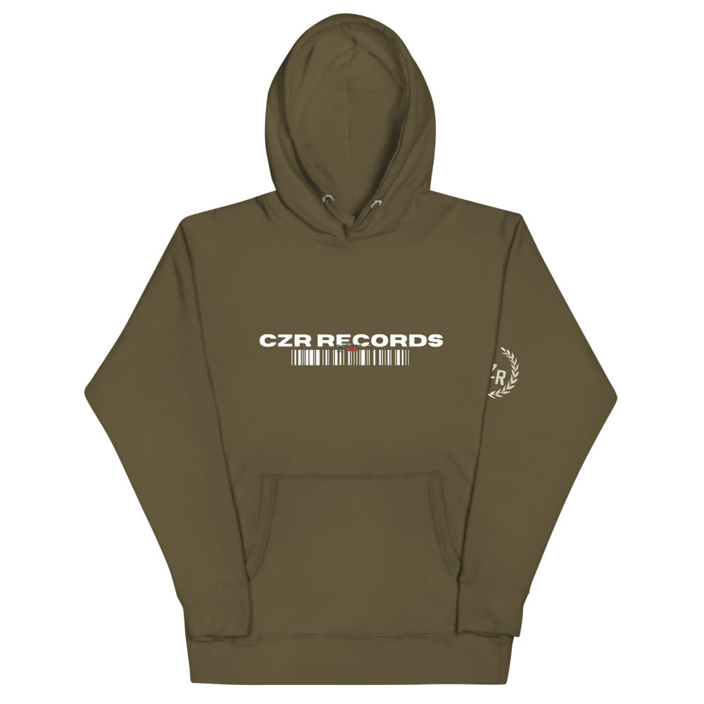 CZR RECORDS Apparel - Classic Men's Barcode Hoodie