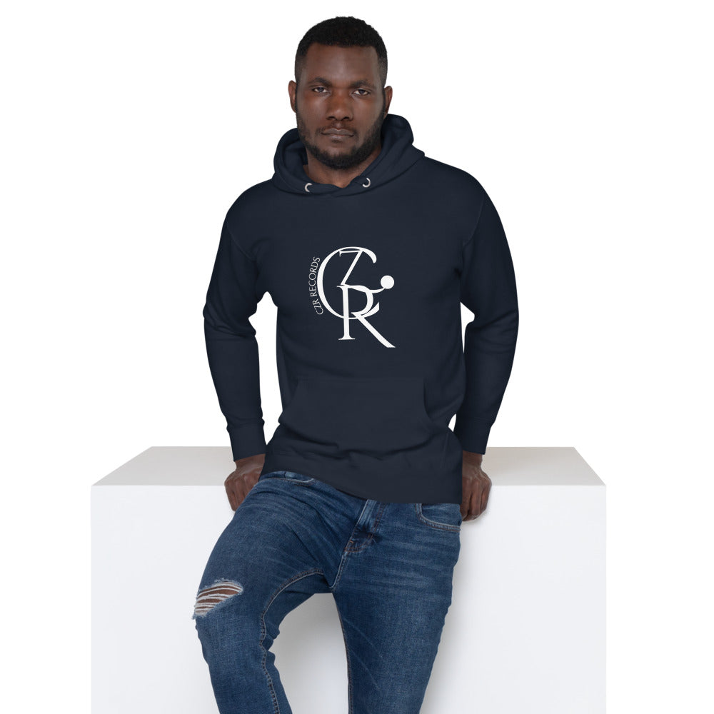 CZR RECORDS Apparel - Classic Mens Noon A.M. White Font Hoodie