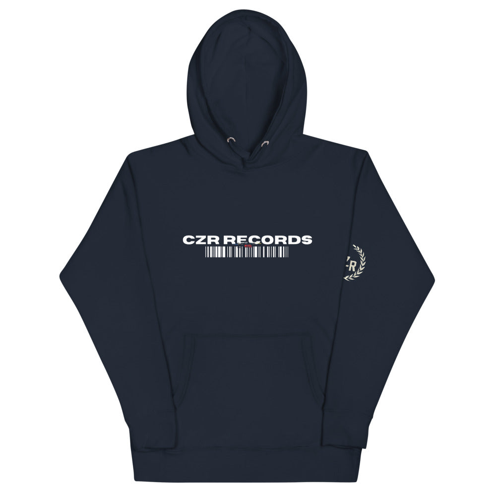CZR RECORDS Apparel - Classic Men's Barcode Hoodie