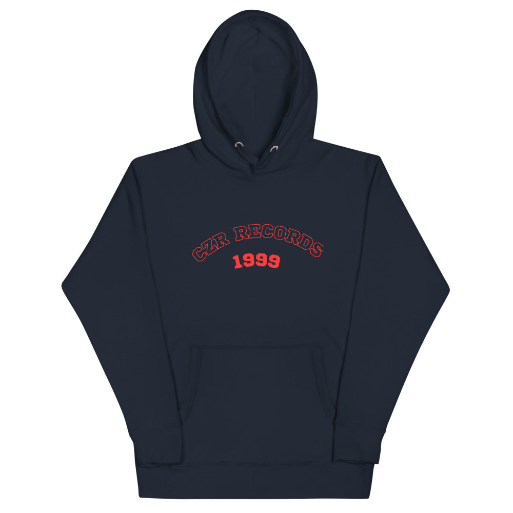 CZR RECORDS Apparel - 1999 Red Font Hoodie