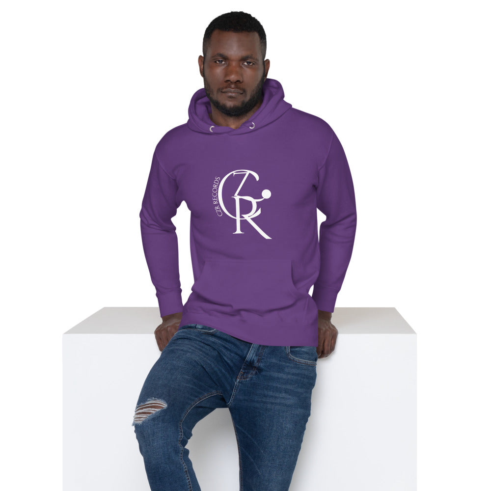 CZR RECORDS Apparel - Classic Mens Noon A.M. White Font Hoodie