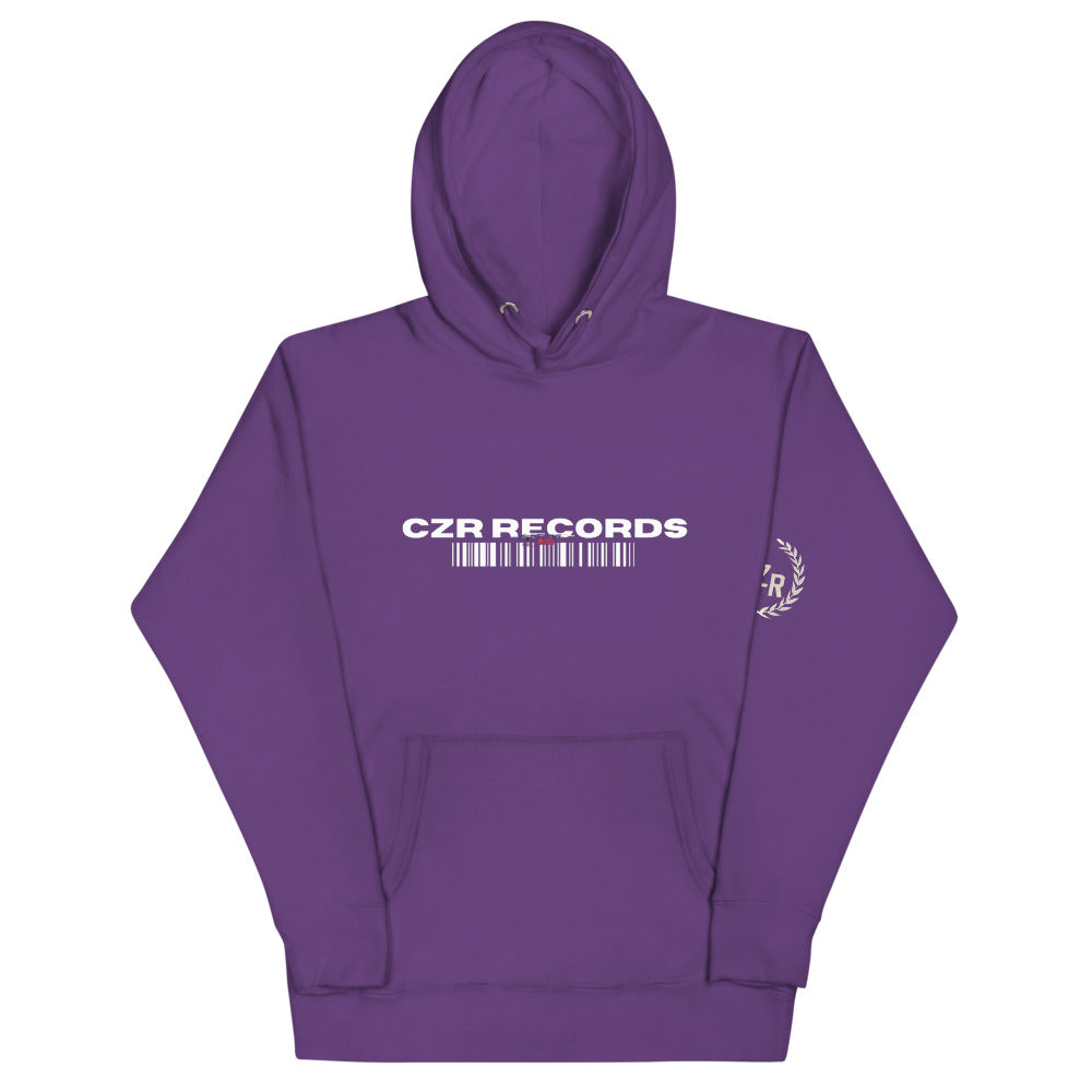 CZR RECORDS Apparel - Classic Men's Barcode Hoodie