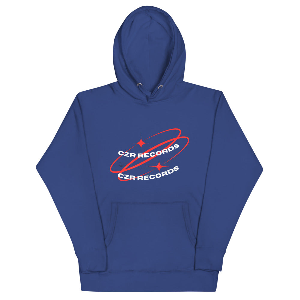 CZR RECORDS Apparel Streetwear Twilight Red Hoodie Classic Cotton Sweaters Menswear Tops